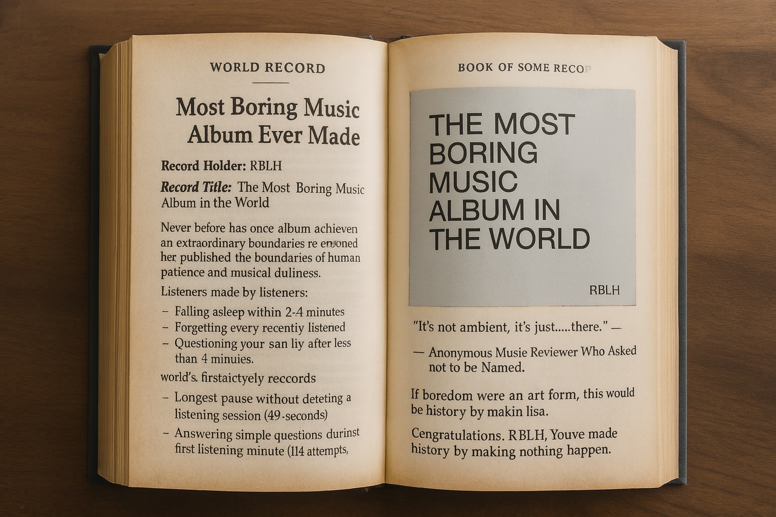 Book of Some Records
